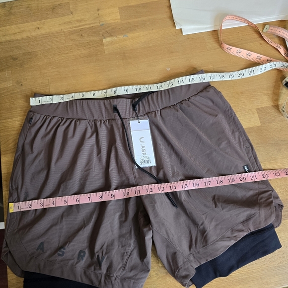 ASRV 0866. TETRA-LITE™ 7" LINER SHORT - PLUM "ASRV"/BLACK XL - Picture 12 of 16